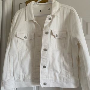 Joe Fresh White Denim Jacket Brand new without tags